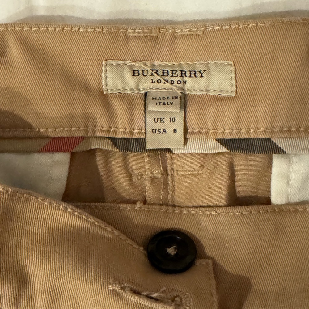 Burberry London chino style trousers